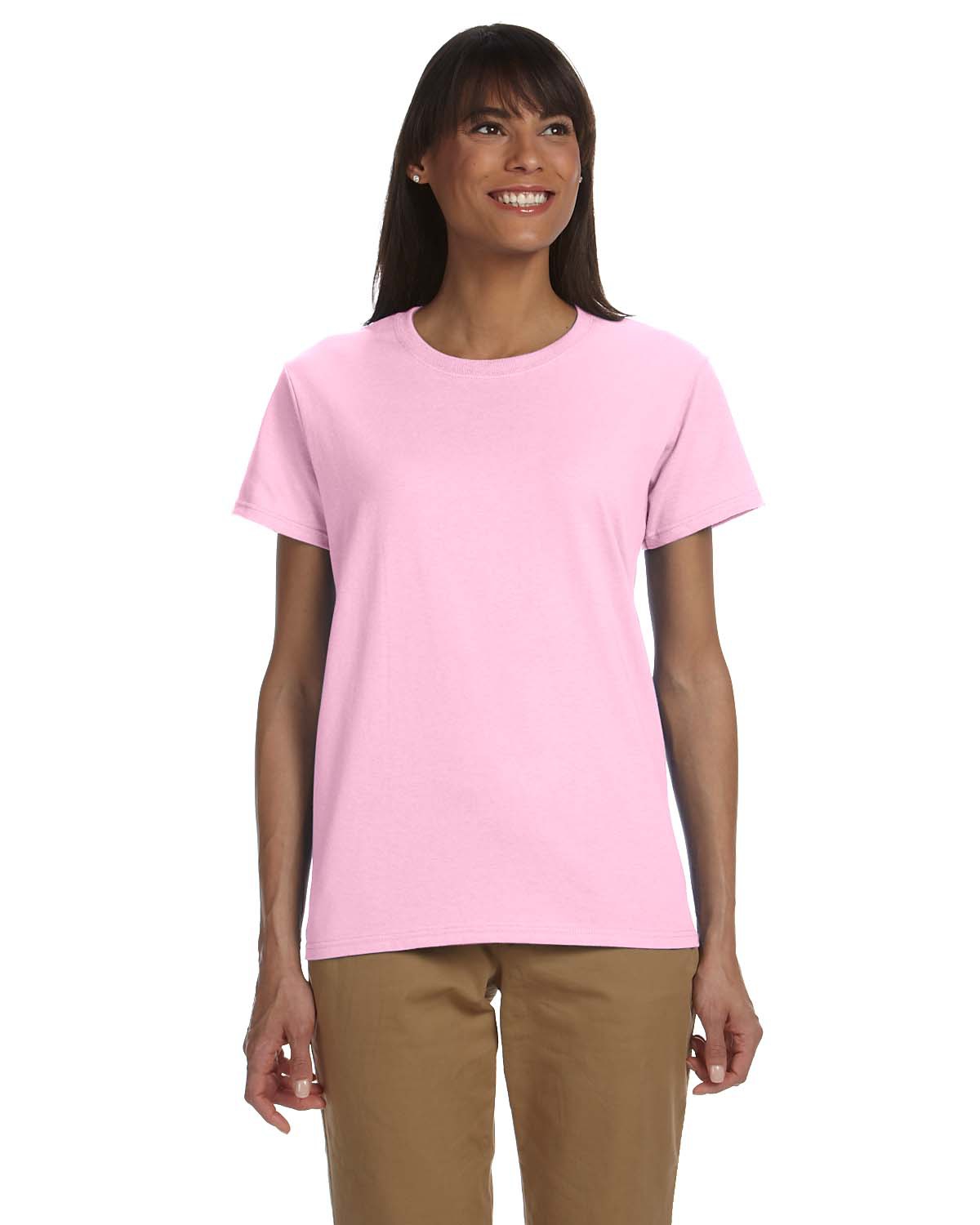 womens baby pink t shirt