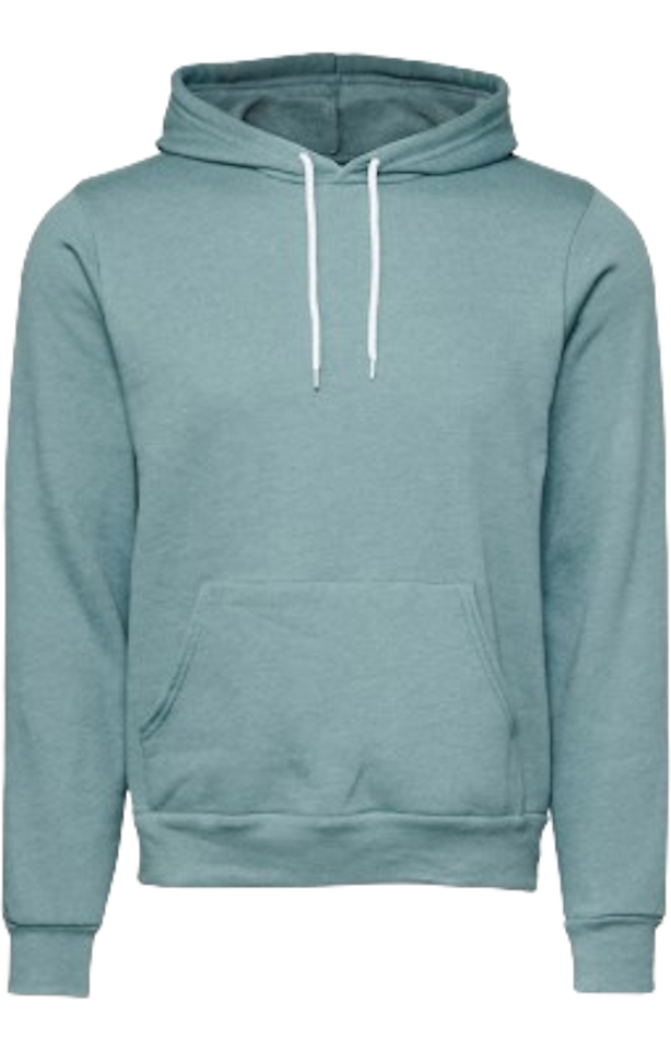 Bella Canvas 3719 Unisex Sponge Fleece Pullover Hooded Sweatshirt