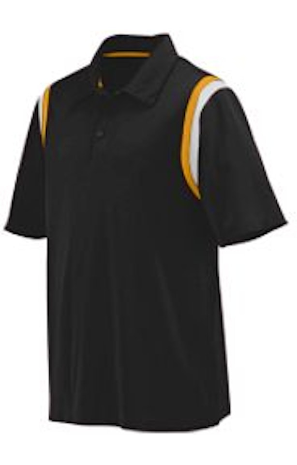Augusta Sportswear 5047 Black / Gold / White