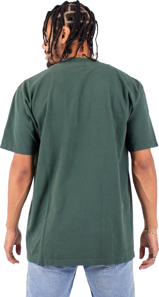 Shaka Wear SHGD - Garment-Dyed Crewneck T-Shirt, Oatmeal, L