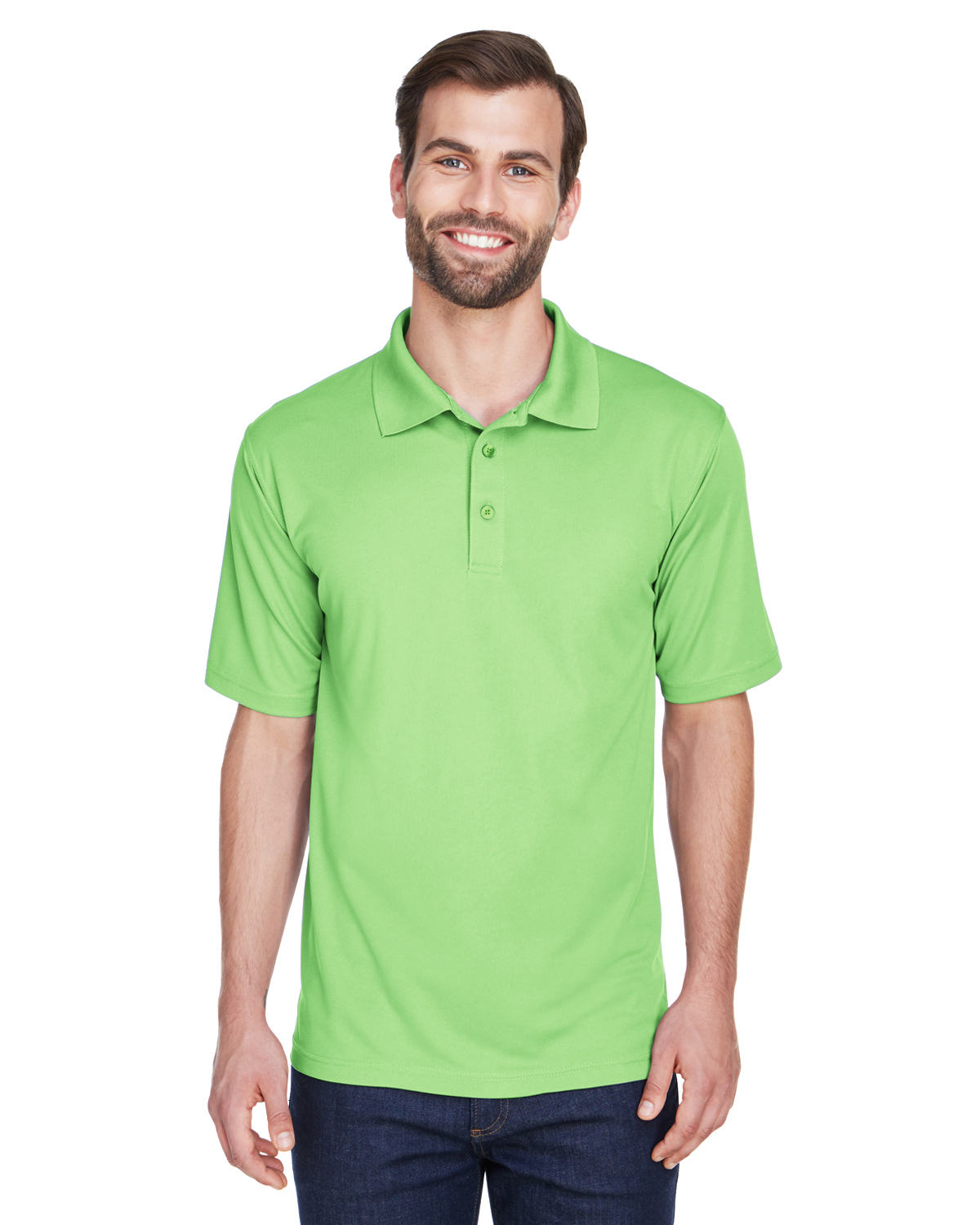 Columbia Mens Half Moon Short Sleeve Button Down Shirt Jade Lime