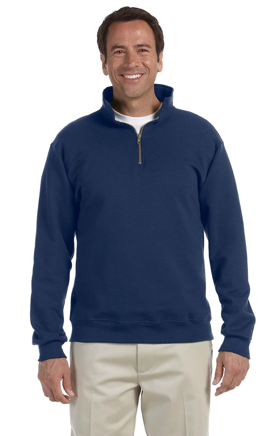 jerzees super sweats quarter zip