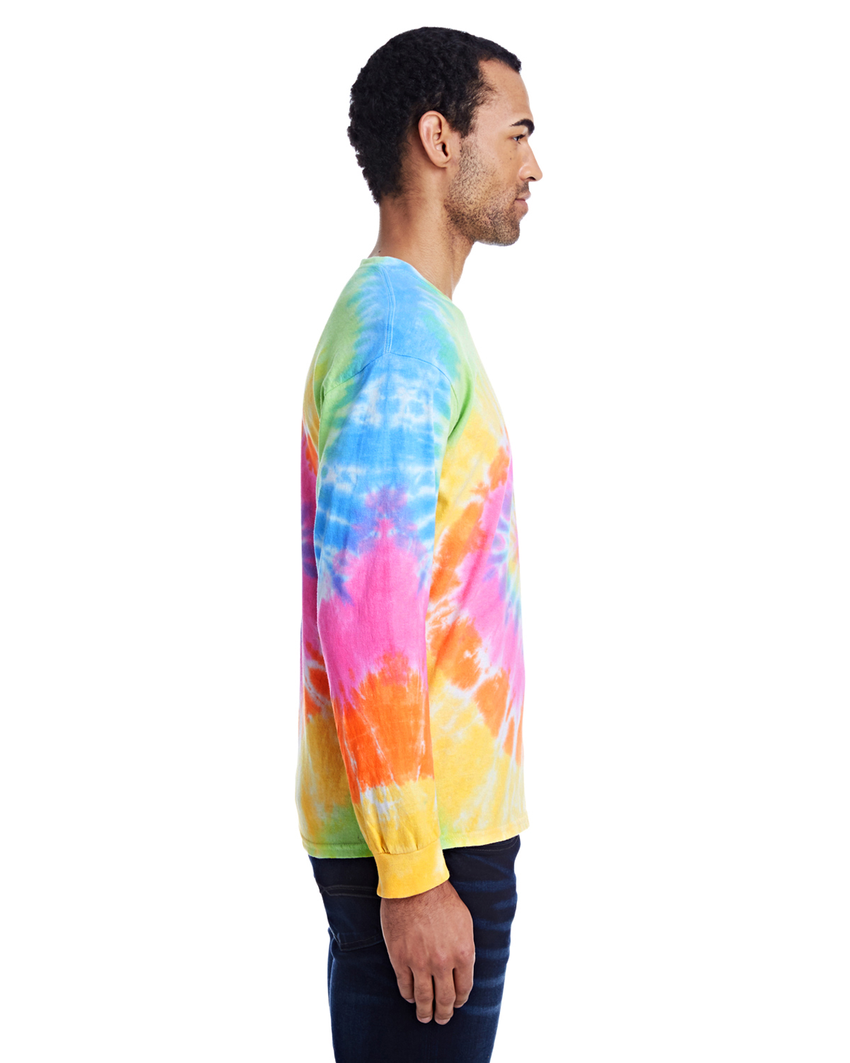 Tie Dye Cd2000 Adult 5.4 Oz. 100% Cotton Long Sleeve T Shirt