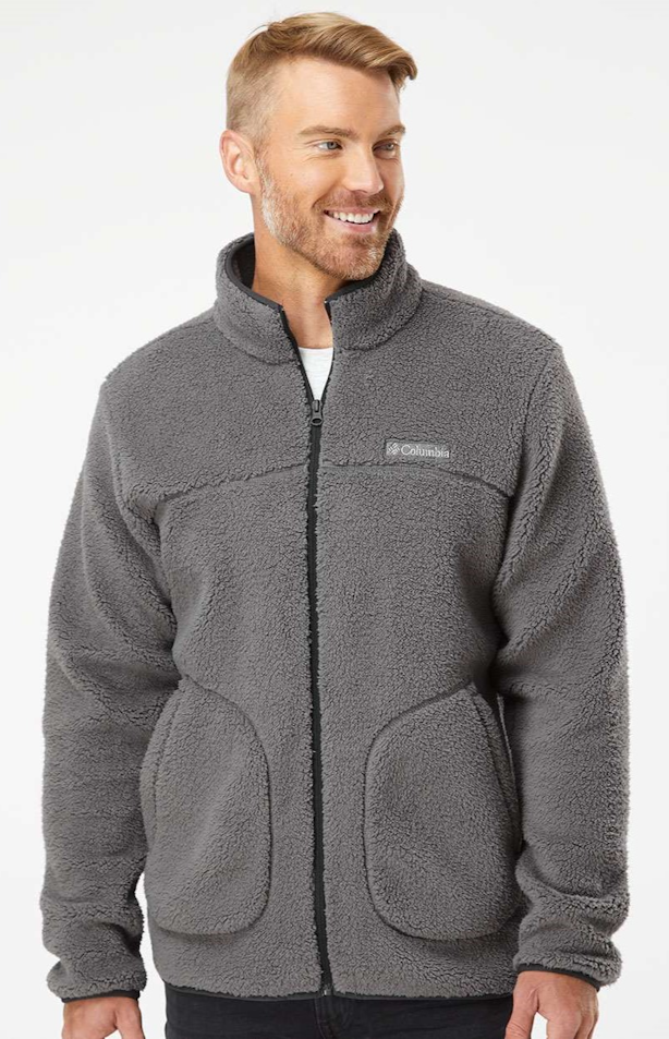 Men's Zip-Up Piqué Fleece Jacket - Men's Sweaters & Sweatshirts - New In  2023