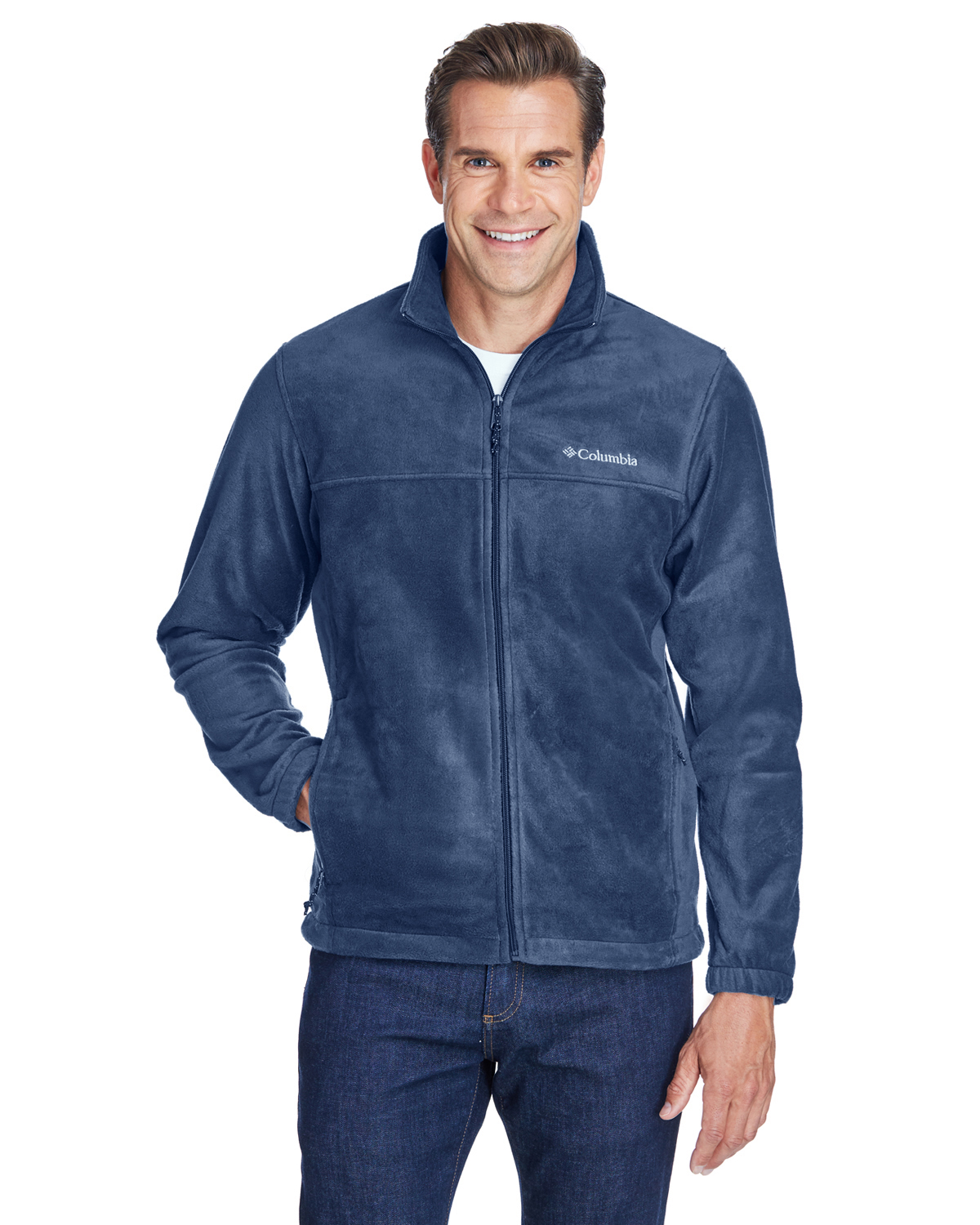 columbia collegiate navy fleece