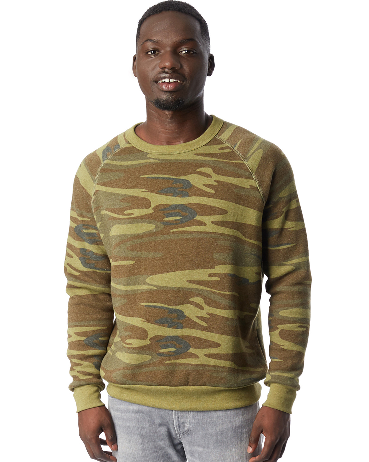 alternative camo sweatshirt