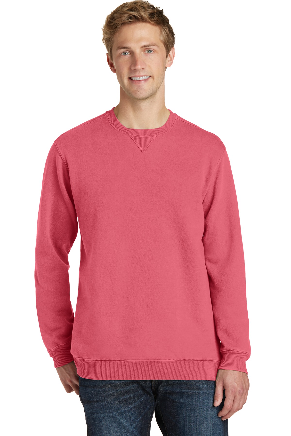 Port & Company Pc098 Unisex Beach Wash Garment Dyed Sweatshirt