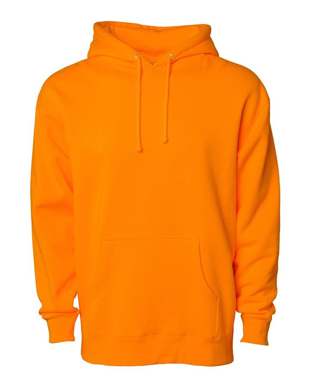 blank orange hoodie