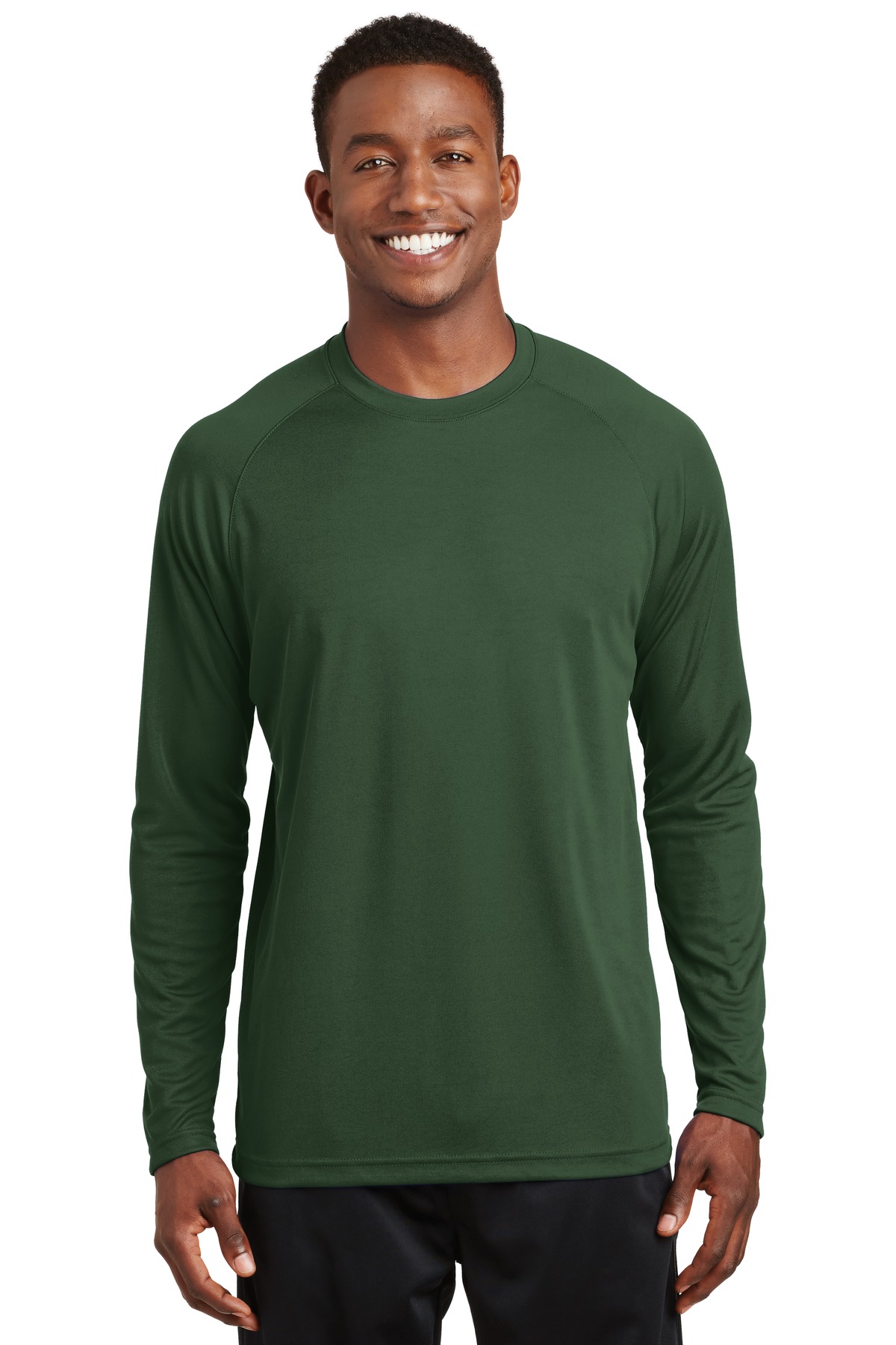 forest green dri fit shirt