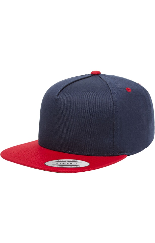 Yupoong Y6007 Navy / Red