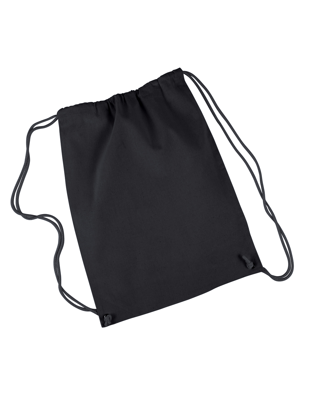 drawstring black bag