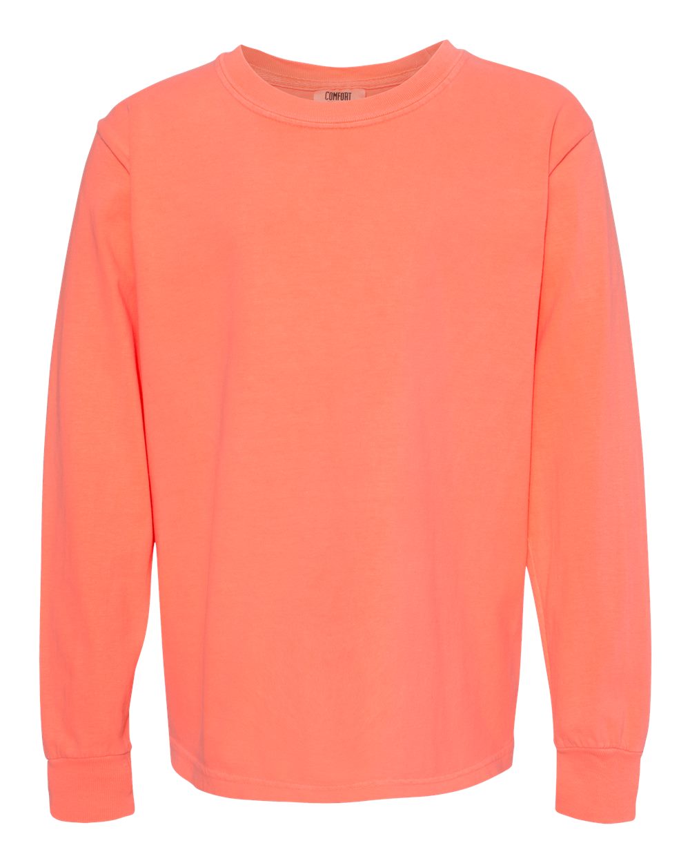 Comfort Colors C3483 Youth 5 4 Oz Garment Dyed Long Sleeve T