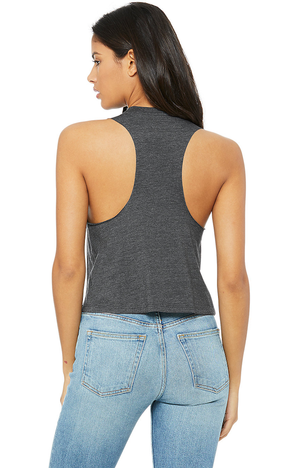 Download Bella + Canvas 6682 Heather Mauve Ladies' Racerback ...