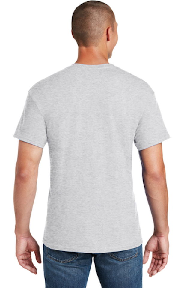 Gildan G800 Ash Adult 5.5 oz., 50/50 T-Shirt | JiffyShirts