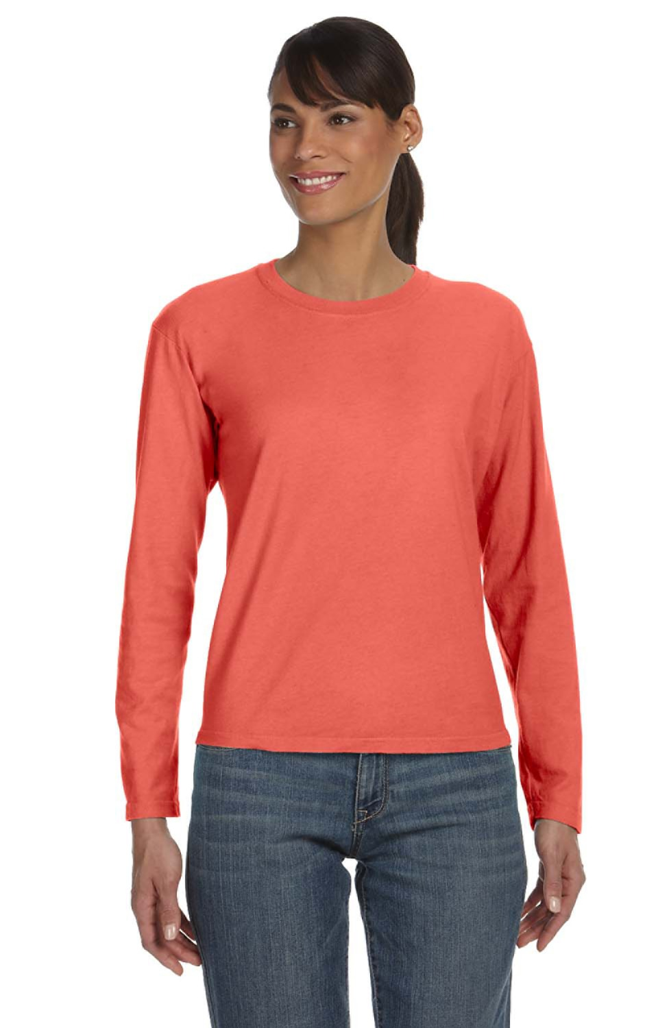 Comfort Colors C3014 Ladies Midweight Rs Long Sleeve T Shirt