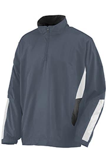 Augusta Sportswear 3720 Graphite / Black / White