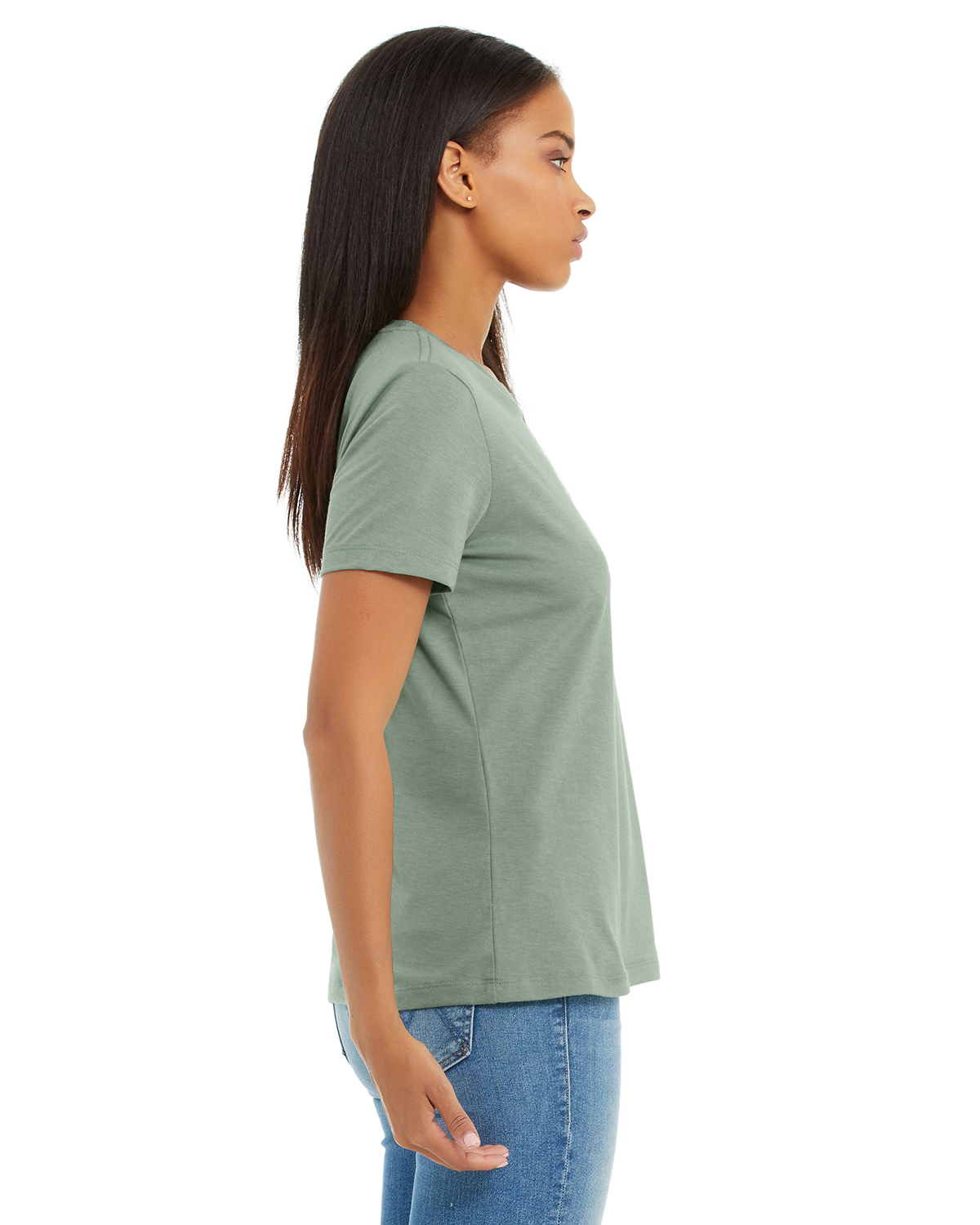 Bella + Canvas 6400CVC Heather Sage 
