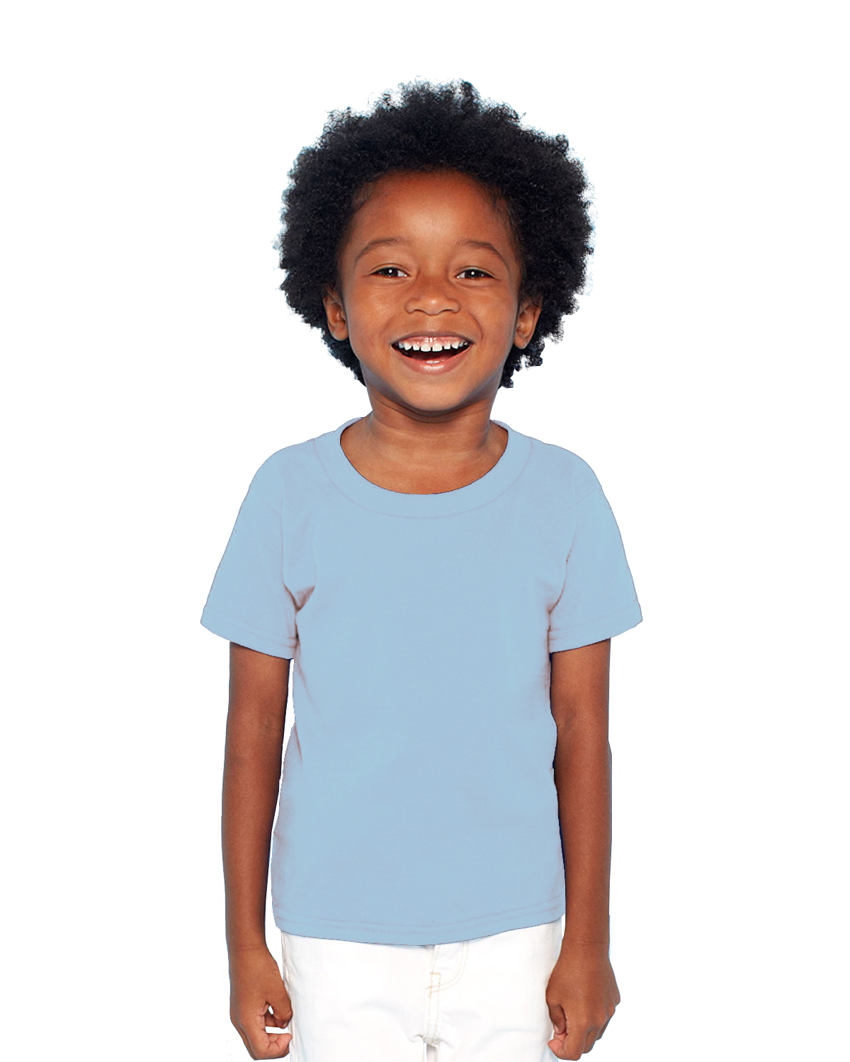 light blue gildan sweatshirt