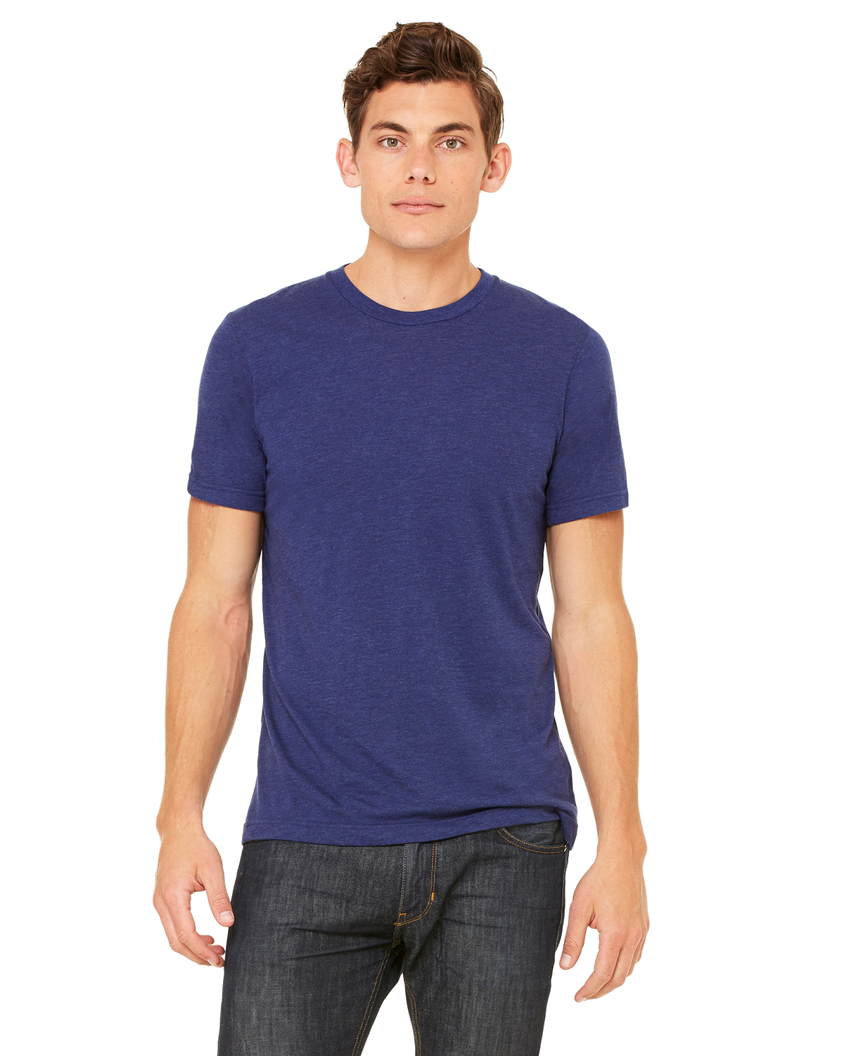 navy triblend shirt