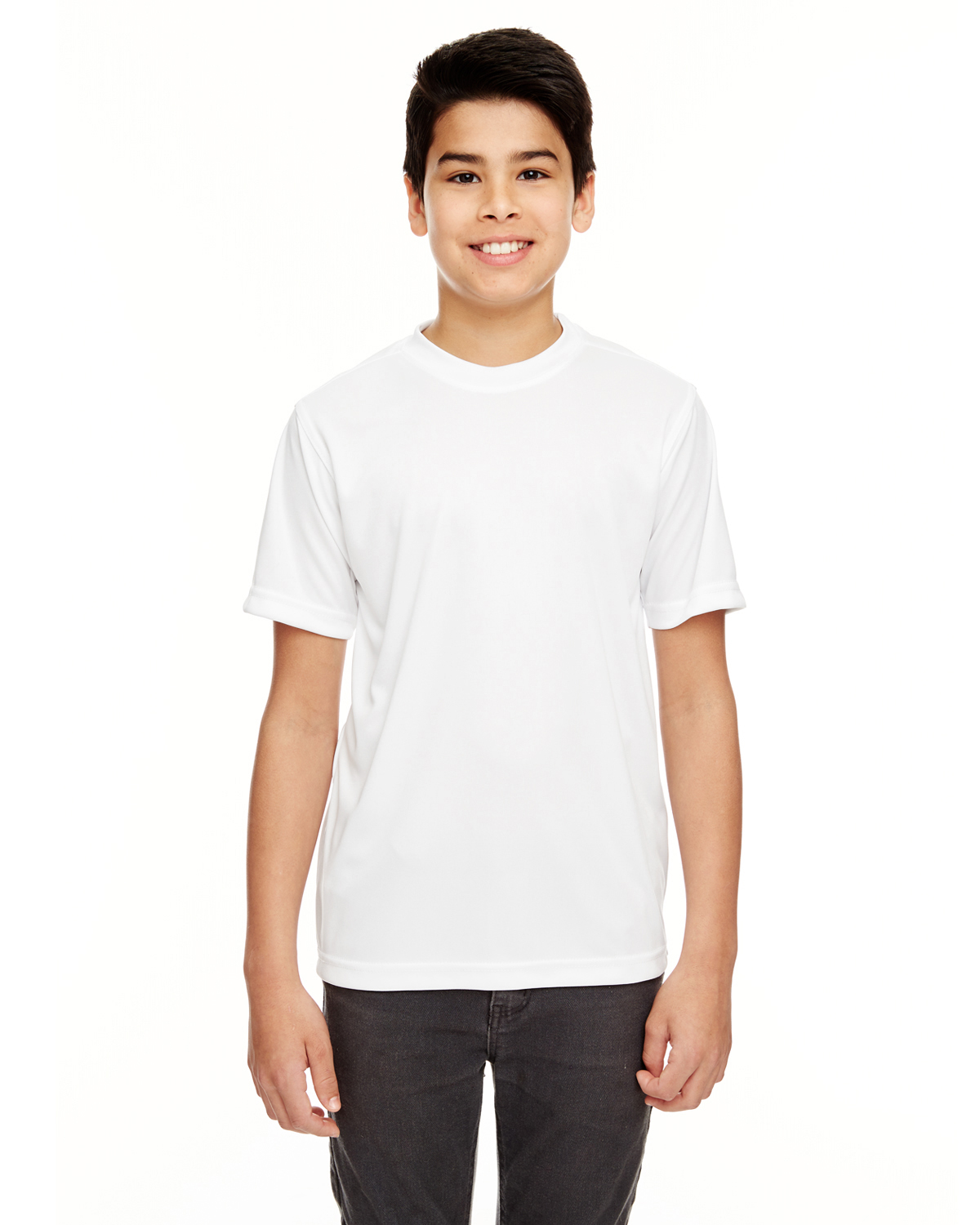 UltraClub 8620 - Men's Cool & Dry Basic Performance T-Shirt White - M