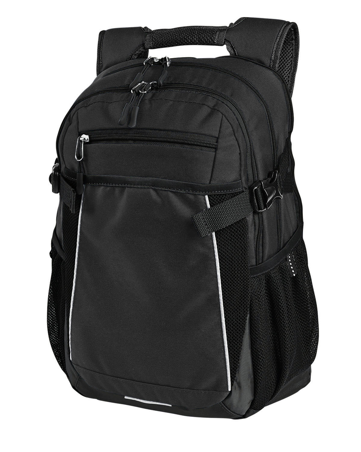 black computer backpack