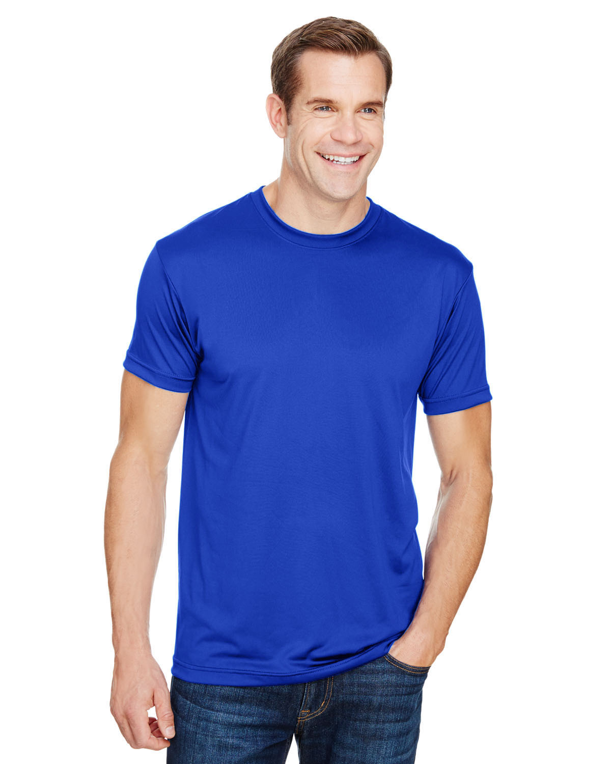 royal blue color t shirt
