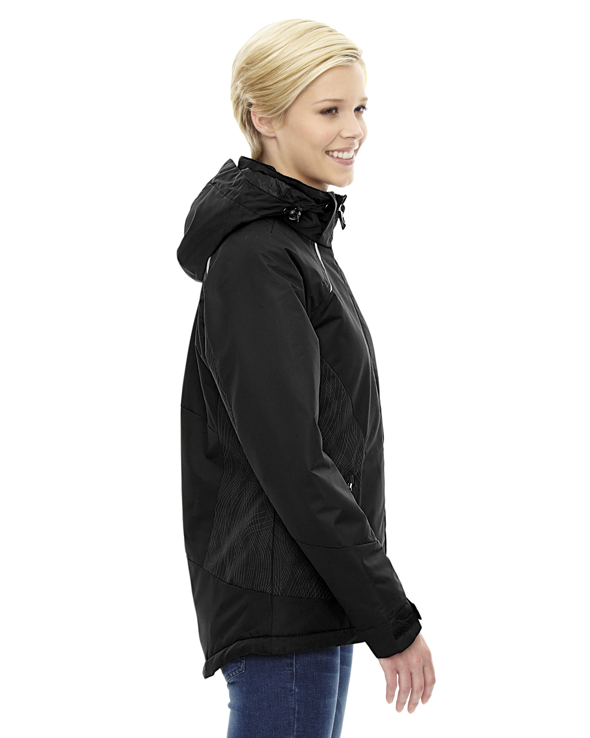 78197 North End Linear Insulated Jacket with Print
