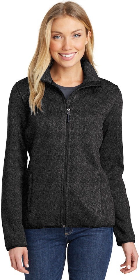 Port Authority L232 Ladies Sweater Fleece Jacket