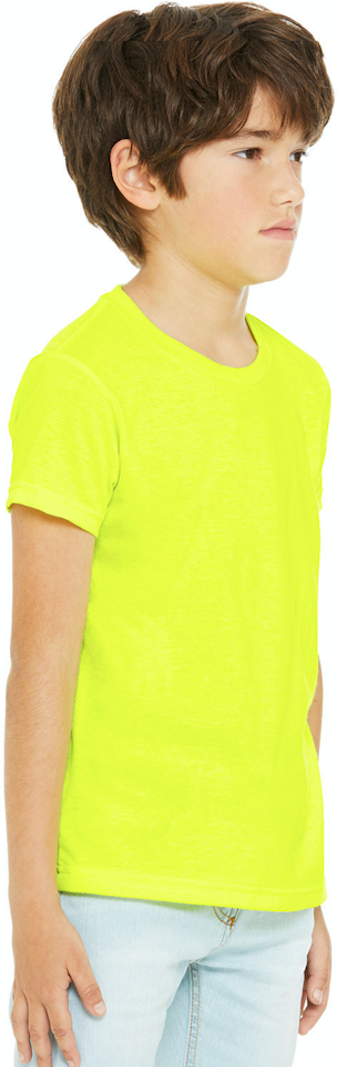 Bella Canvas 3001 Ycvc Youth Jersey T Shirt | Jiffy Shirts | T-Shirts