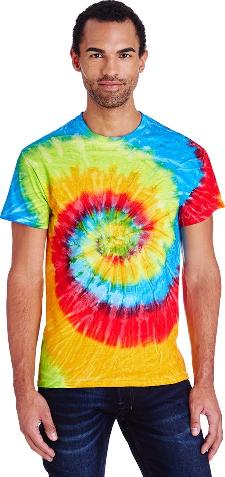 Tie-Dye CD1090 - Adult Burnout Festival T-Shirt, Pastel, S