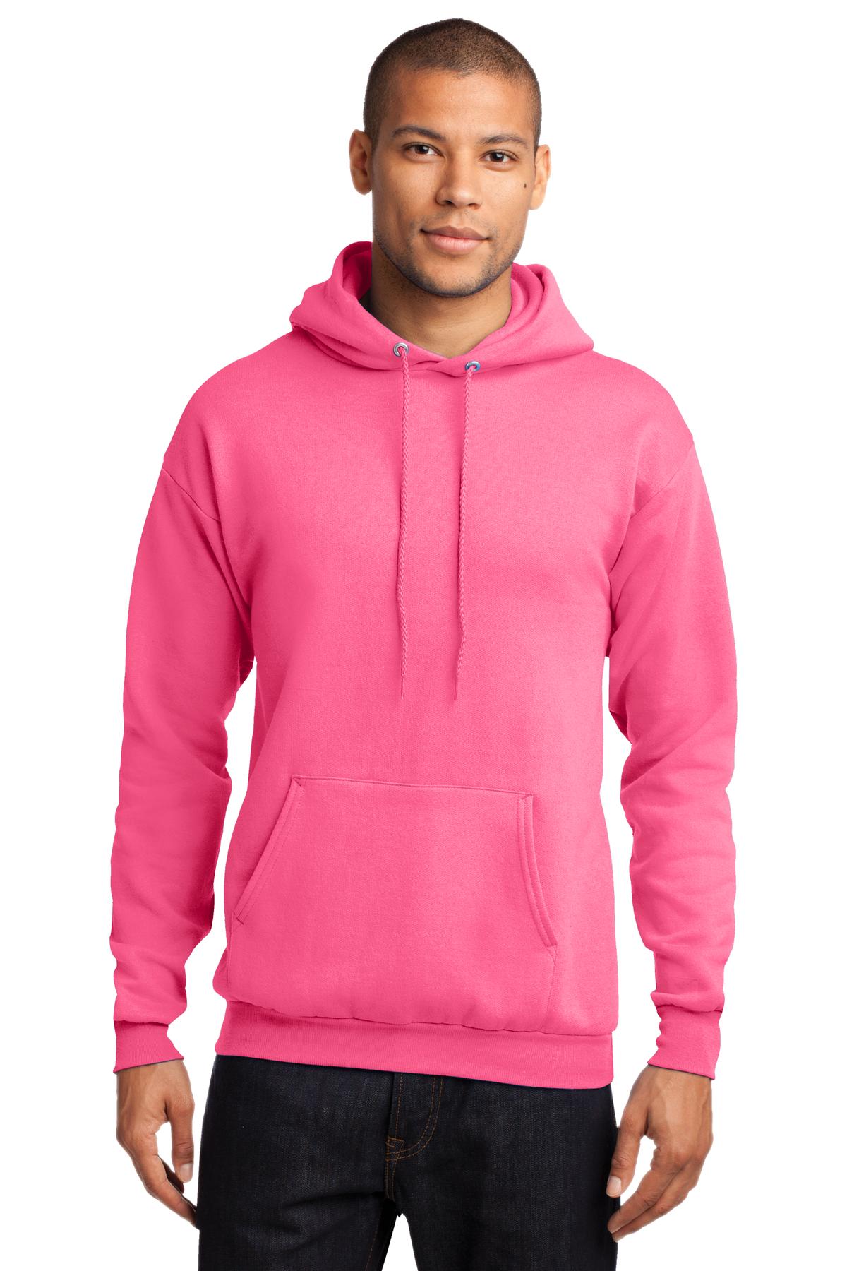 neon pink sweatshirt