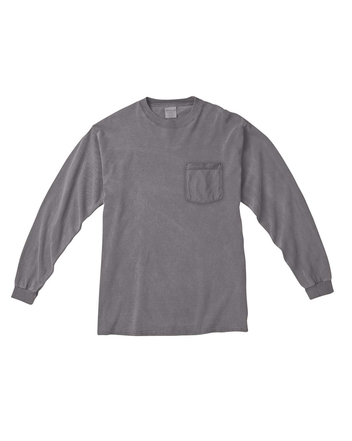 Comfort Colors C4410 Adult Heavyweight Rs Long Sleeve Pocket T