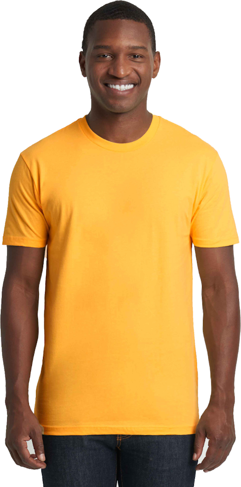 Next Level 3600 Unisex Cotton T-Shirt - Antique Gold - Xs