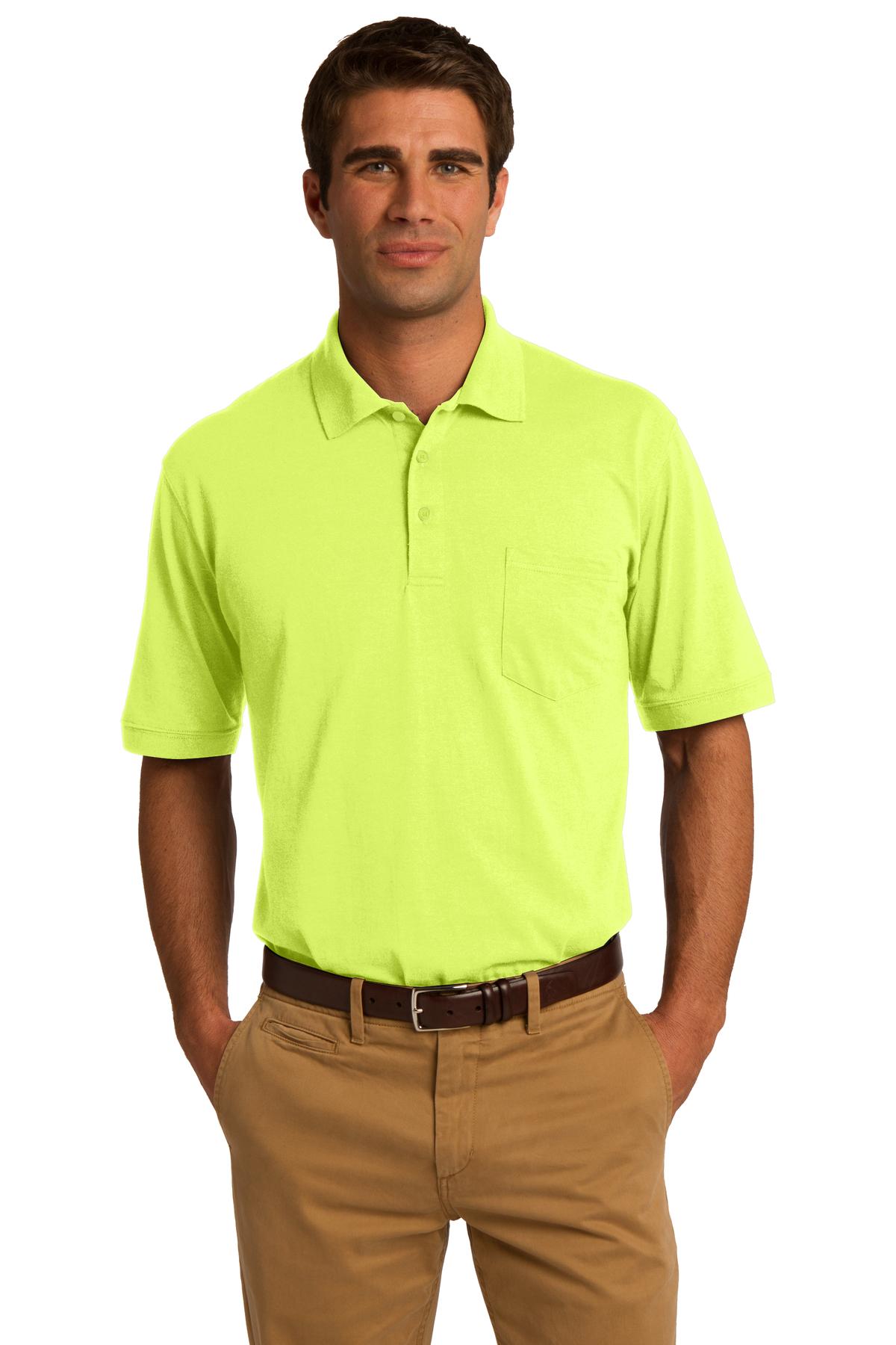 Port \u0026 Company KP55P Safety Green 