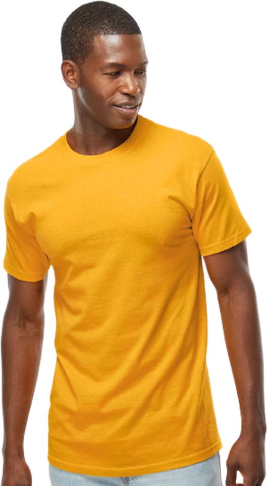 M&O 4800 - Gold Soft Touch Blank T-Shirt Wholesale