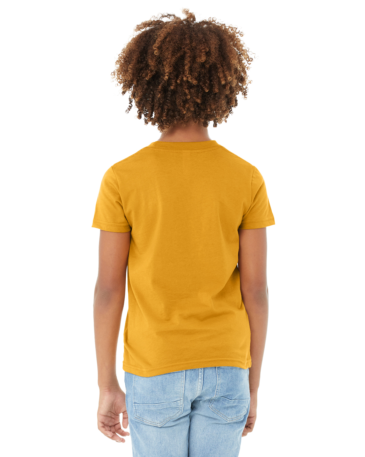 bella canvas mustard yellow shirt