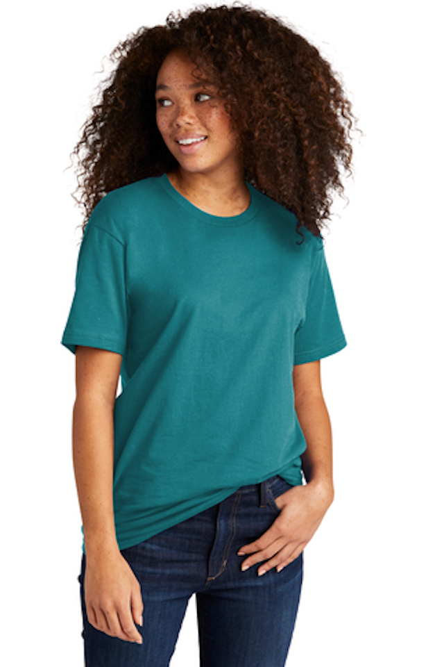 Next Level 3600 Teal Unisex Cotton T-Shirt | JiffyShirts