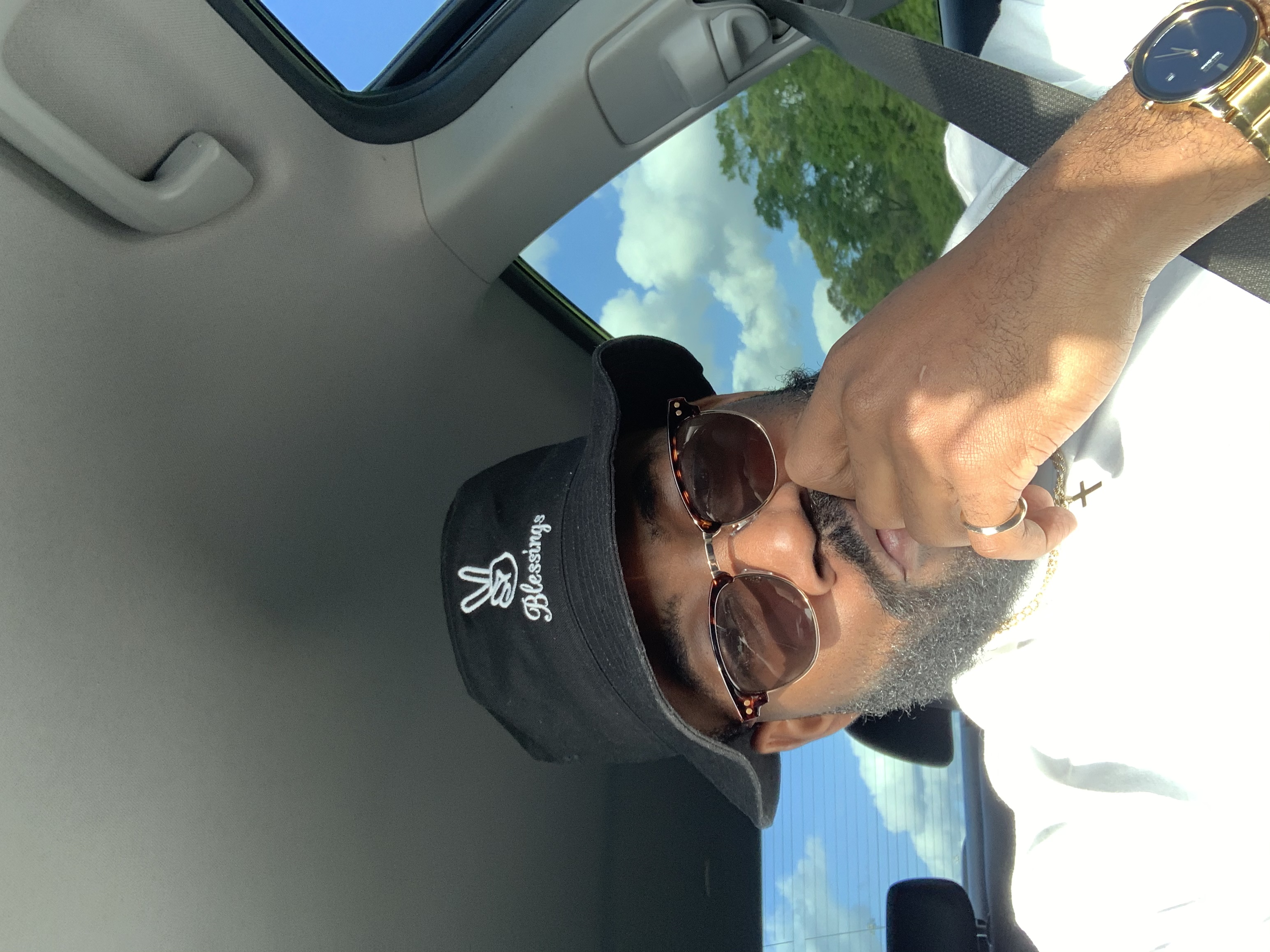 Big Accessories BX003 White Crusher Bucket Cap JiffyShirts